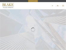 Tablet Screenshot of blakecorp.com